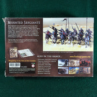 Mounted Sergeants - 12 figures - Fireforge