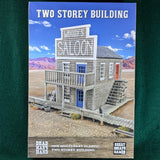 Wild West Two Storey Building - Dead Man's Hand - hard plastic