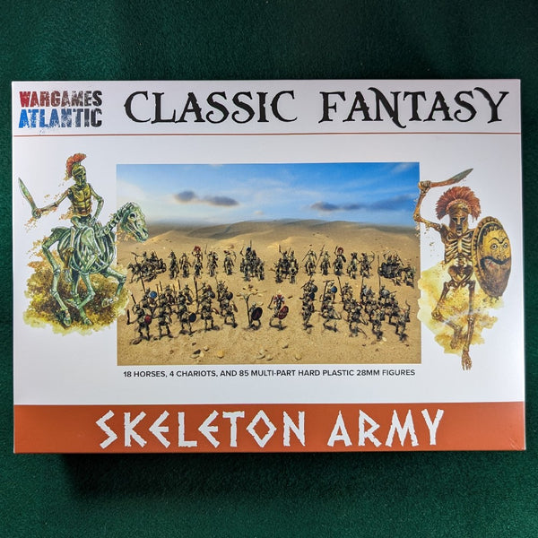 Skeleton Army - Infantry, Cavalry and Chariots - 85+ figures - Wargames Atlantic