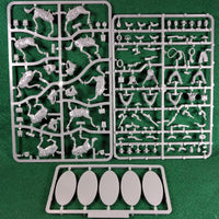 Mounted Gunfighters - 1 Sprue - 5 Miniatures