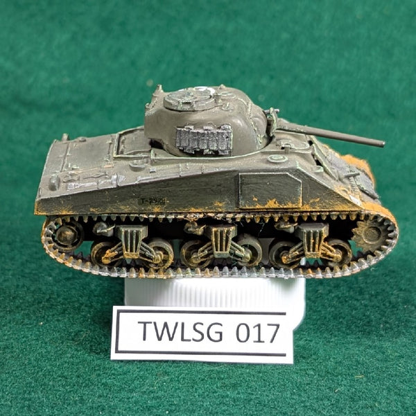 Sherman tank - Painted Plastic  - 1/76