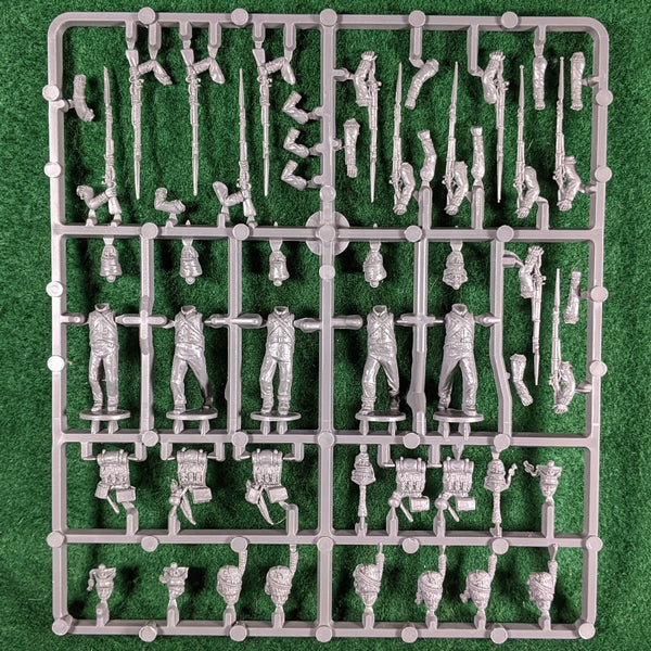 Napoleonic Duchy of Warsaw Infantry - 1 sprue - 5 figs Perry Mins