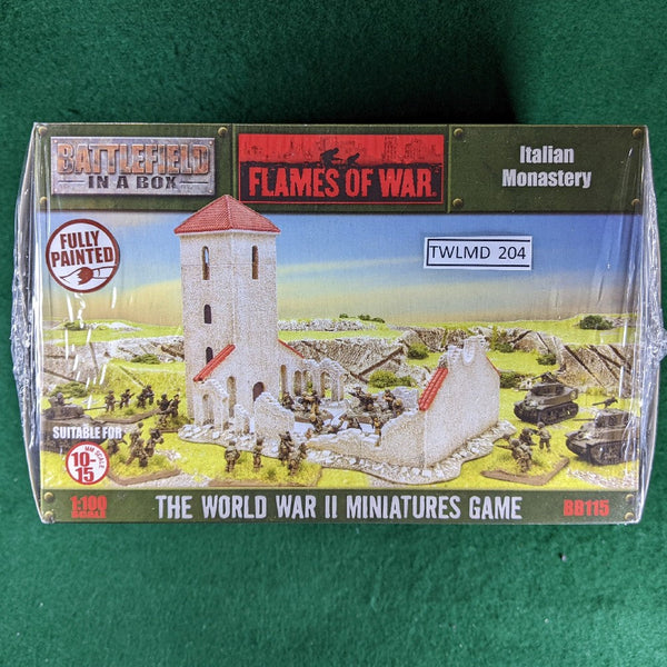 Italian Monastery - Flames Of War BB115 - Pre-painted