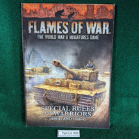 Special Rules and Warriors 1939-41 and 1944-45 - Flames of War 4th ed - softcover