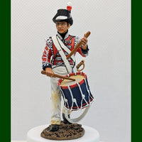 Napoleonic Royal Marine Drummer - NA270 - 54mm Miniature - King & Country