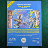 Vault of the Drow (Dungeon Module D3) - AD&D 1st Ed. - TSR - 6th/7th Printing