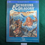 The War Rafts of Kron - D&D 1st Ed. Expert Level Module X7 - TSR - 9079