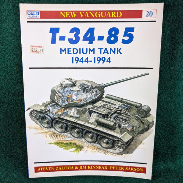 T-34-85 Medium Tank 1944-1994 - Steven J Zaloga - Osprey New Vanguard 20