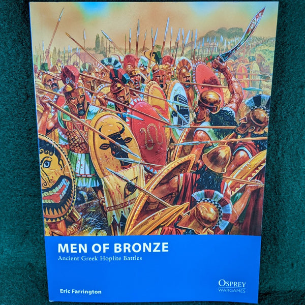 Men of Bronze - Ancient Greek Battles - Osprey - Eric Farrington