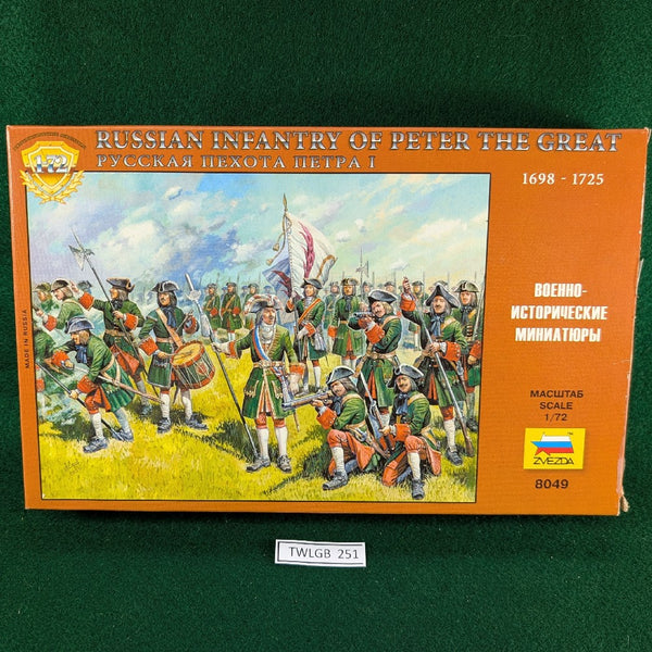 Russian Infantry of Peter The Great - 1698-1725 - 1/72 - Zvezda 8049