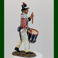 Napoleonic Royal Marine Drummer - NA270 - 54mm Miniature - King & Country