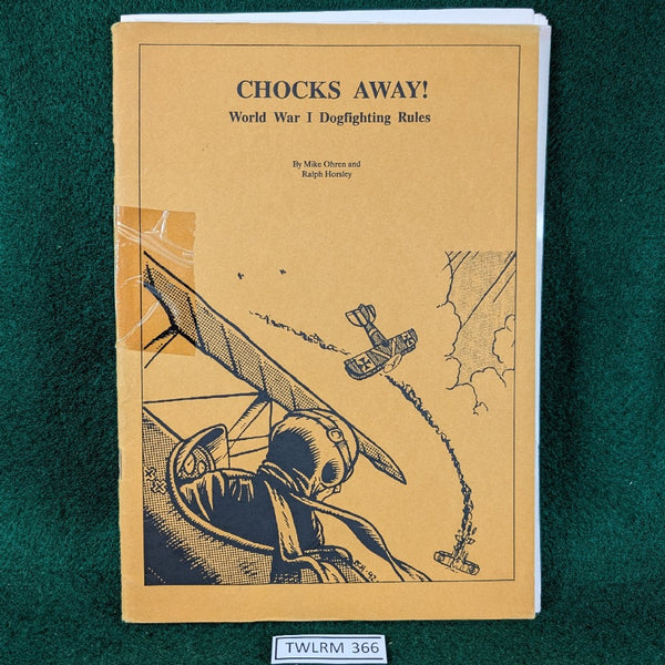 Chocks Away - World War I Dogfighting Rules - MR Games - Softcover