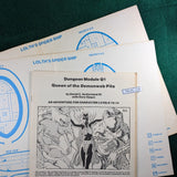Queen of the Demonweb Pits (Dungeon Module Q1) - AD&D 1st Ed. - TSR - 3rd Printing