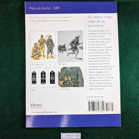 The Italian Army 1940-45 (2) - Philip Jowett - Osprey - Men At Arms 349