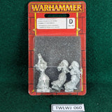 Dark Elf Executioners - 3 metal miniatures - Warhammer - Games Workshop - sealed blister