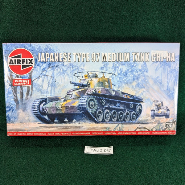 Japanese Medium Tank Chi-Ha kit - 1/76 - Airfix