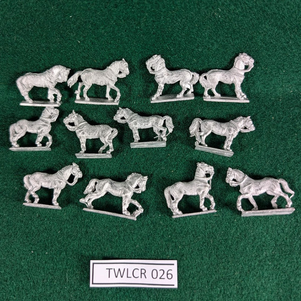 15/18mm Horses - Eureka(?) - 12 horses