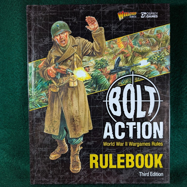 Bolt Action Rule book 3rd Edition - Warlord Games - hardcover