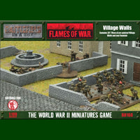 European Village Walls - BB168 - Pre-painted - Battlefield In A Box