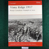 Vimy Ridge 1917 - Turner & Dennis - Osprey Campaign 151
