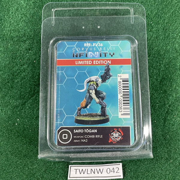 Saito Togan Limited Edition - NA2 - Infinity - Assembled Metal Miniatures - Unpainted