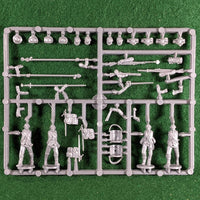 American War of Independence Continental Command - 1 Sprue - 4 Miniatures Perry