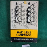 War Game Campaigns - Donald F. Featherstone - Hardback