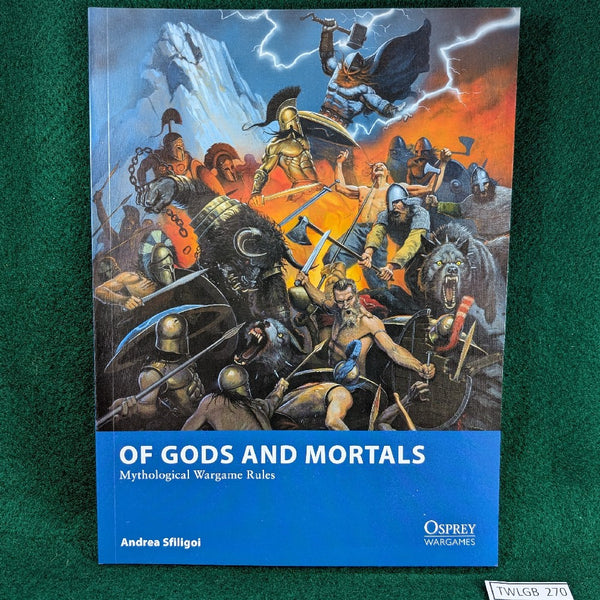 Of Gods and Mortals - Osprey Wargames 5 - Softcover
