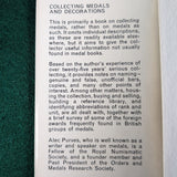 Collecting Medals and Decorations - Alec A Purves - hardcover