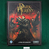 Dark Heresy (1st edition) Core Rulebook - Warhammer 40000 Roleplay- hardcover