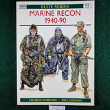 Marine Recon 1940-90 - Melson & Hannon- Osprey Elite 55 - Softcover