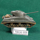 Sherman M4A1 tank - Painted Plastic  - 1/72 - Revell