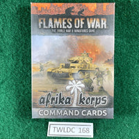 Afrika Korps Command Cards - FW242C - Flames of War 4th edition
