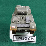 Sherman M4A1 tank - Painted Plastic  - 1/72 - Revell