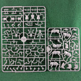 Mounted Serjeants 1150-1320 - Baron's War Sprue - Wargames Atlantic - 3 figures