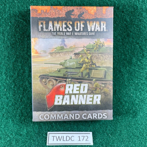 Red Banner Command Cards - FW250C - Flames of War 4th edition