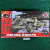 Airfix Willys British Airborne Jeep kit - 1/72