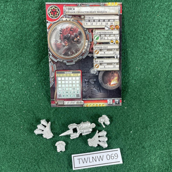 Torch Warjack Upgrade Kit - Warmachine - PIP33082 - Unassembled