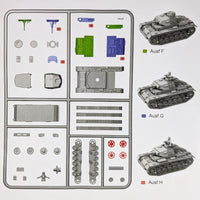 German Panzer III ausf F, G, H Tank instructions