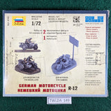 German Motorcycle R-12 with Crew (2) - 1/72 - Z6142 - Zvezda