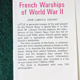 French Warships of World War II - Jean Labayle Couhat - hardcover