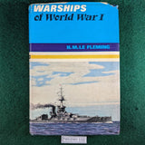 Warships of World War I - H M Le Fleming - hardcover