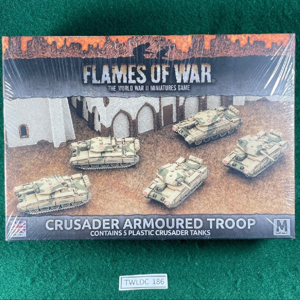 British Crusader Armoured Troop - BBX39 - Flames of War 15mm WWII