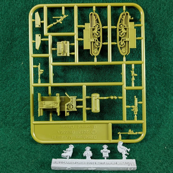Universal Carrier + crew - plastic - 15mm - BBX55 - Flames of War