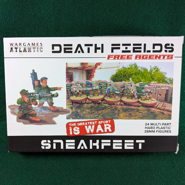 Sneakfeet Scifi Halflings - Death Fields - Wargames Atlantic - 24 figures