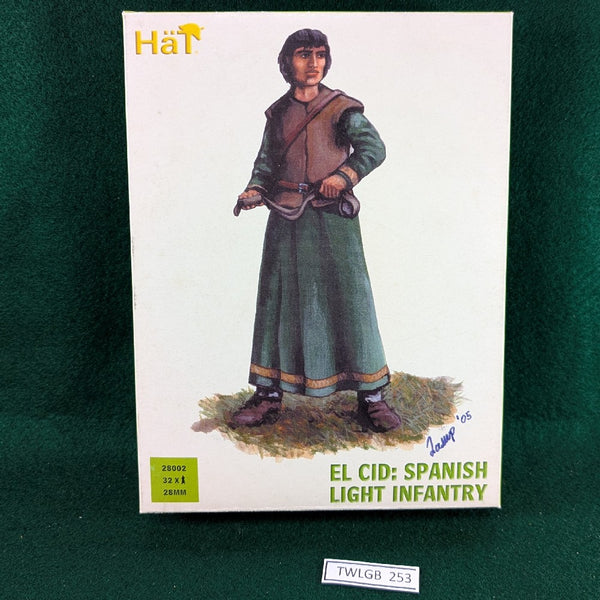 El Cid Spanish Light Infantry - Medieval - 28mm - HaT 28002