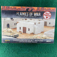 Medium Desert House - Flames Of War BB215 - Pre-painted