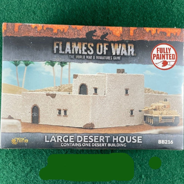 Large Desert House - Flames Of War BB216 - Pre-painted