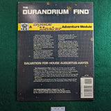 The Durandrium Find, Salvation for House Augustus-Hayes - Space Master 2nd Ed. - ICE9105