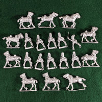 British Napoleonic Scots Grey Dragoons - Foundry Miniatures - 10 metal figures